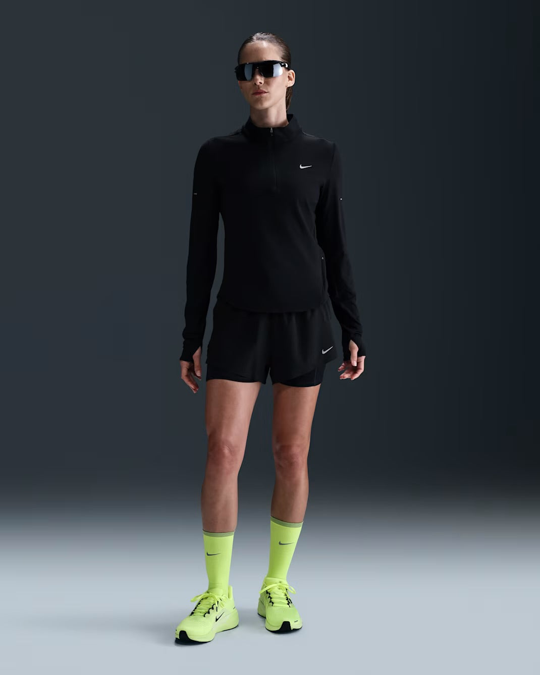 4-Zip Running Top - Womens