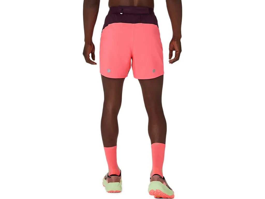 ASICS Fujitrail All Over Print 5 Inch Short - Mens