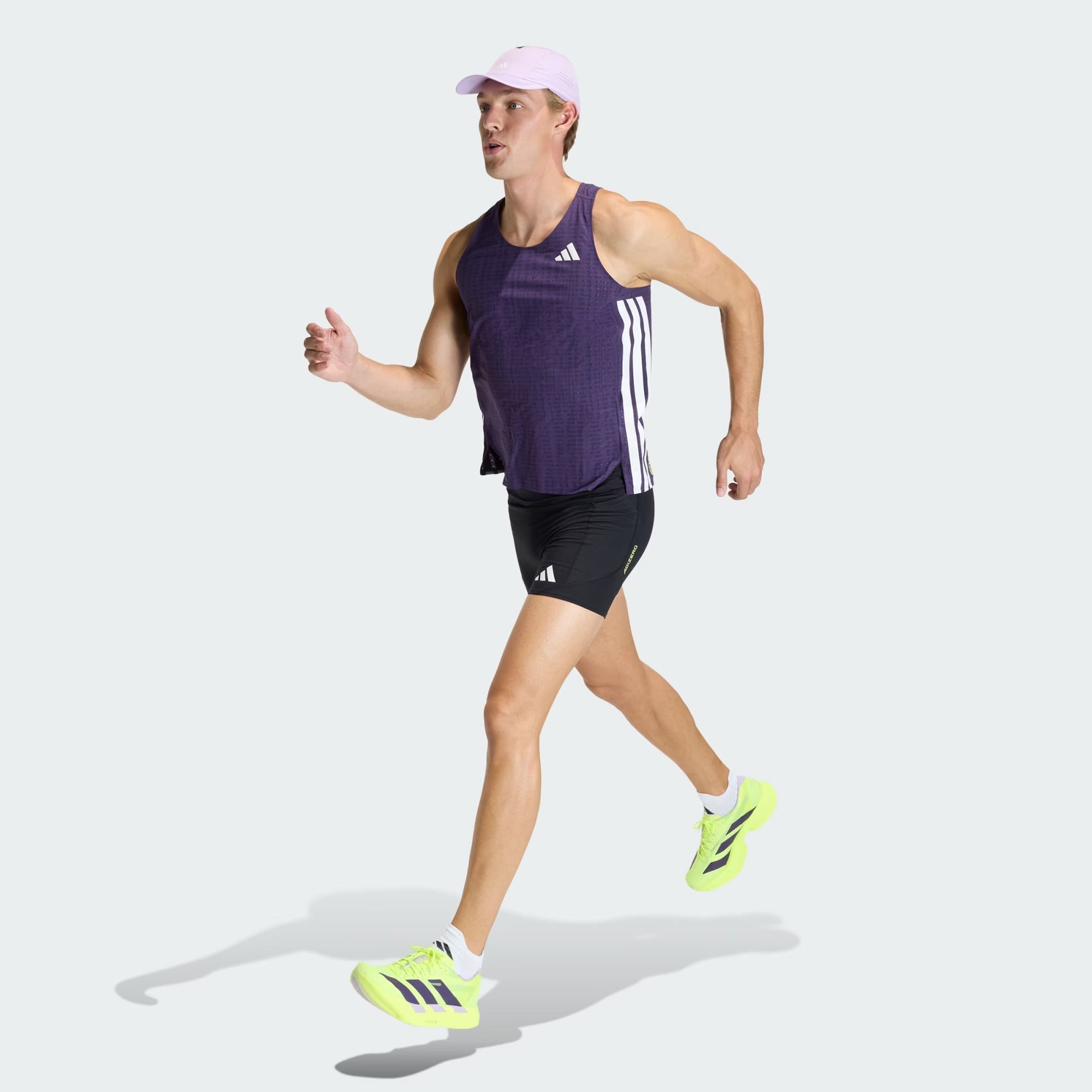 Adidas Adizero Running Short Pocket Tights - Mens