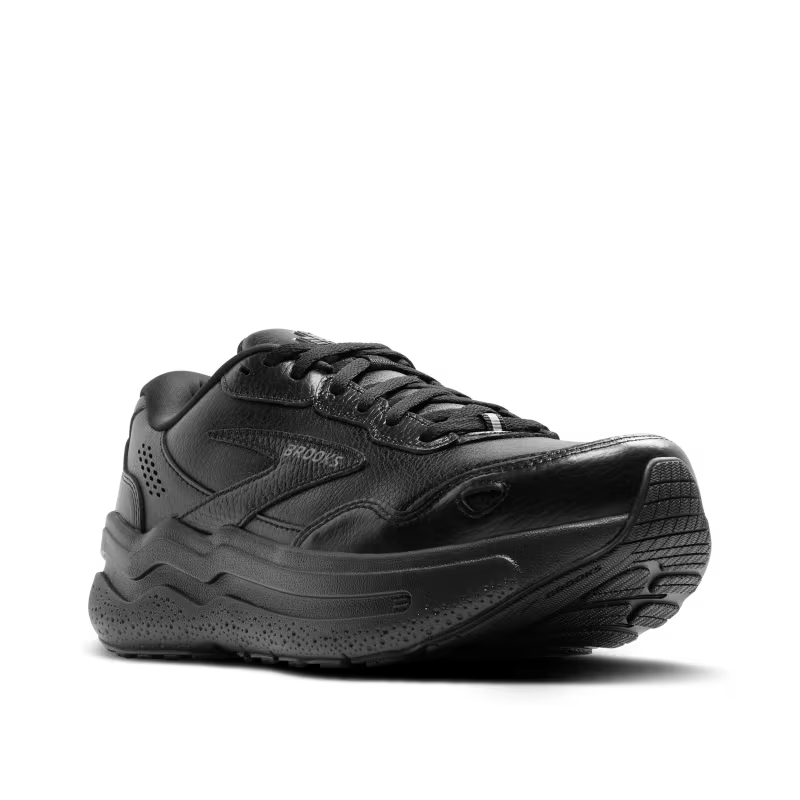 Brooks Ghost Max Leather (Slip Resistant) - Womens