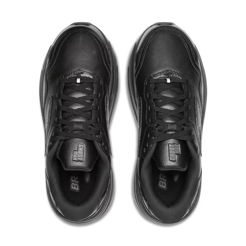 Brooks Ghost Max Leather (Slip Resistant) - Womens