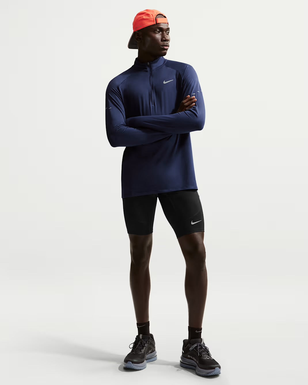 Nike Stride Dri-FIT 1/2-Length Running Tights - Mens