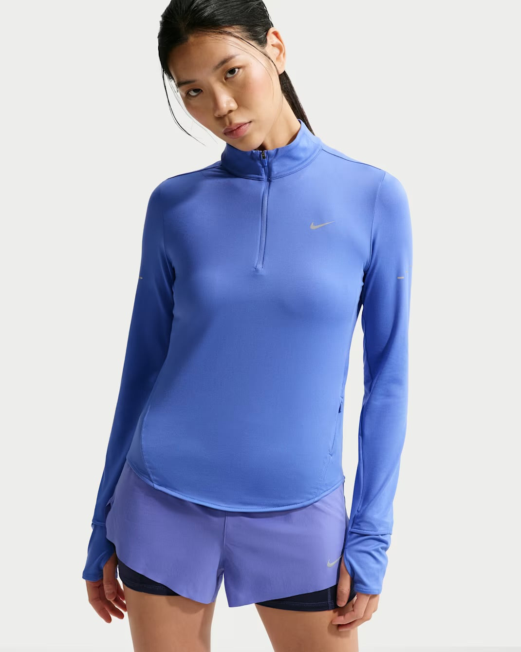Nike Swift Dri-FIT UV 1/4-Zip Running Top - Womens