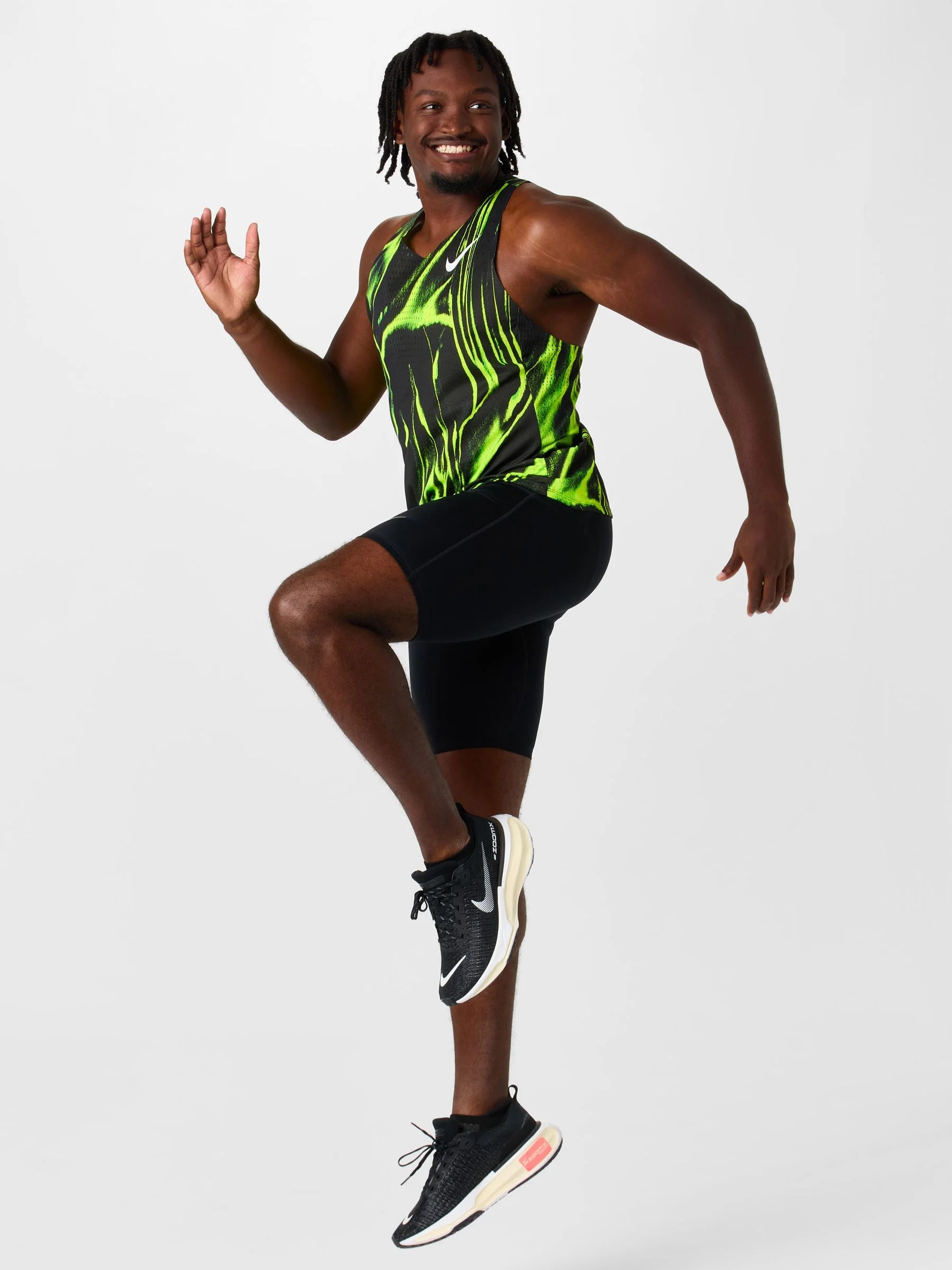 Nike Dri-FIT ADV Aeroswift AOP Singlet - Mens