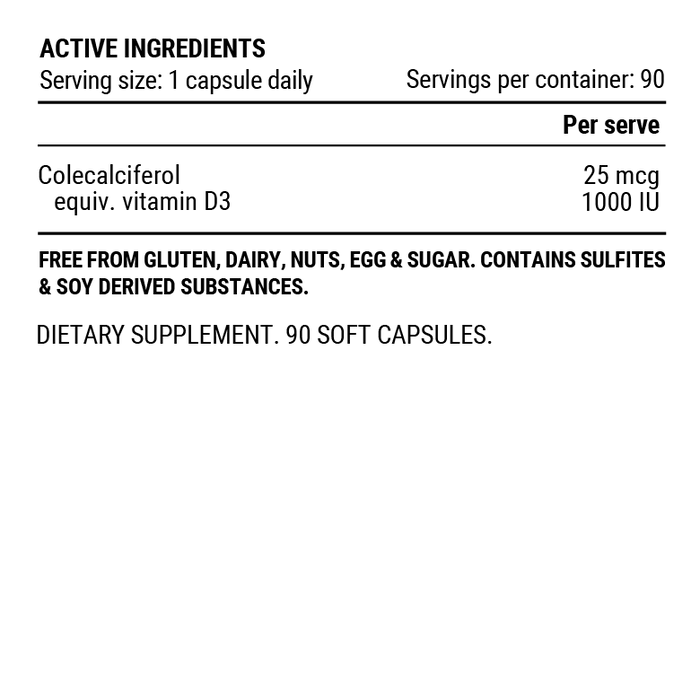 Pillar Performance Vitamin D3 - Functional Support