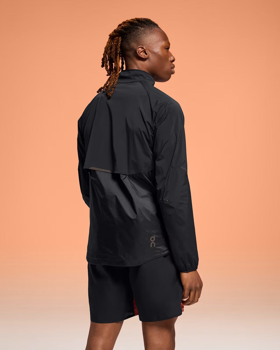 ウォーキング・ランニングウェア On Weather Jacket Insulated Midnight Weather Jacket: A Men's Running Jacket For Light Protection