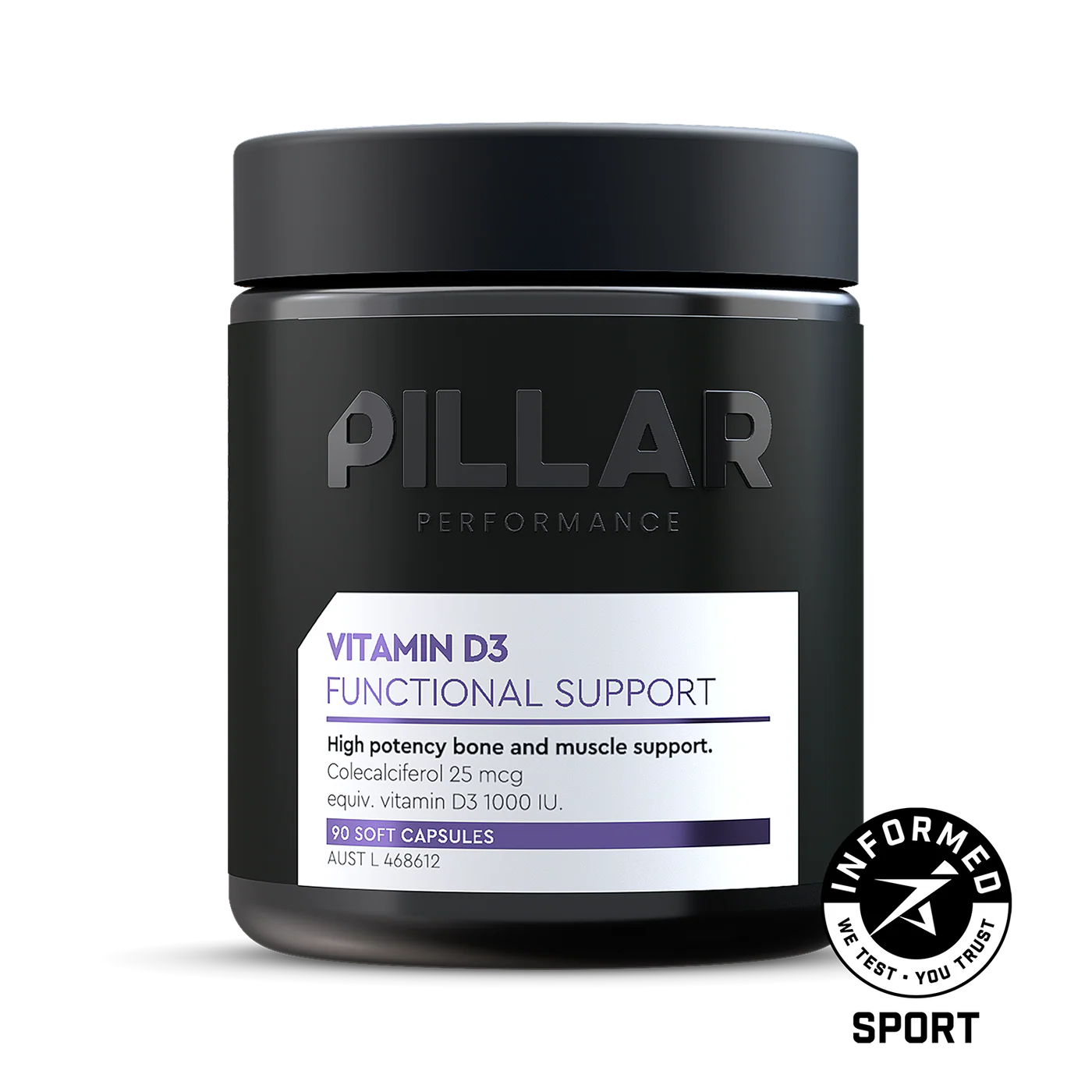 Pillar Performance Vitamin D3 - Functional Support