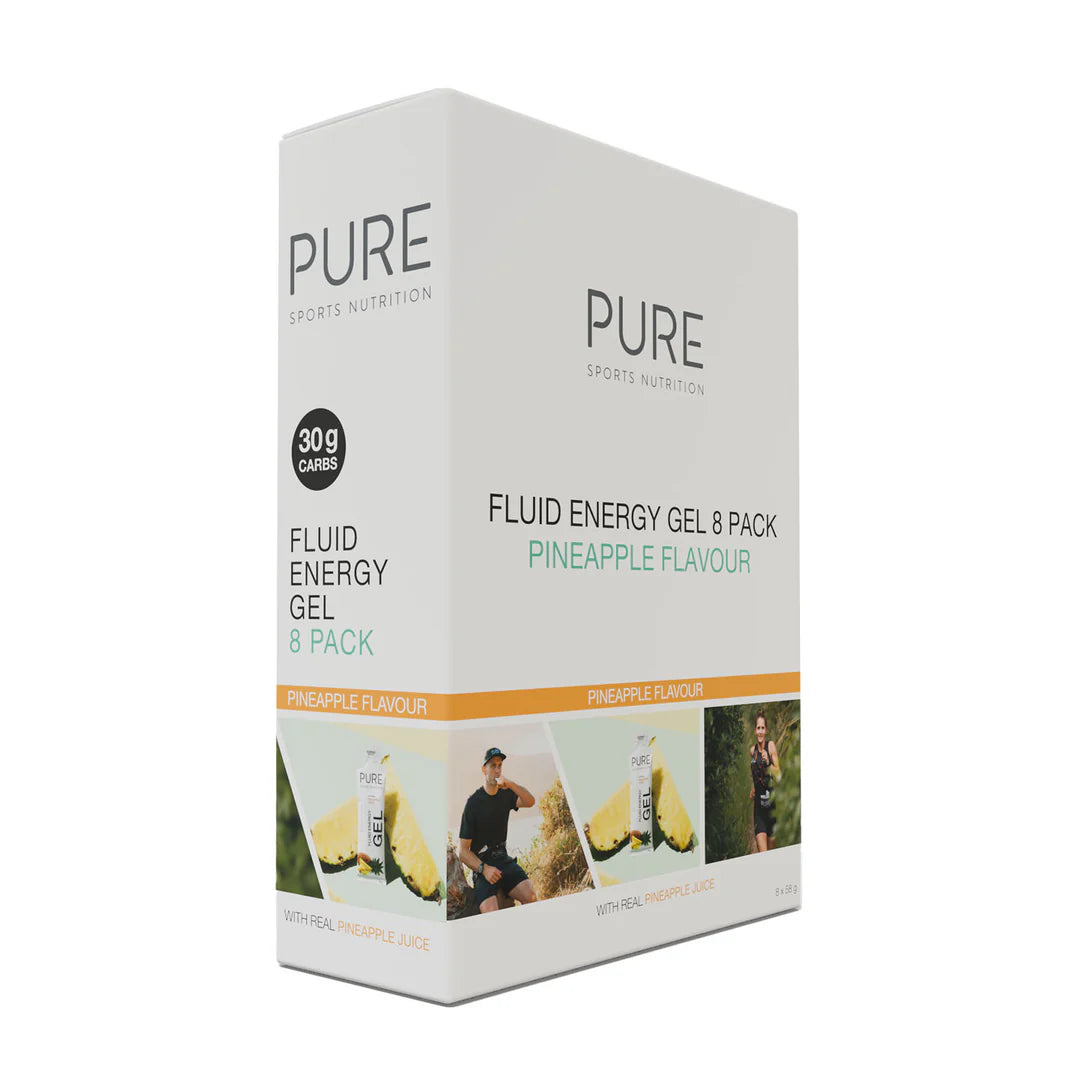 Pure Fluid Energy Gel - Pack of 8