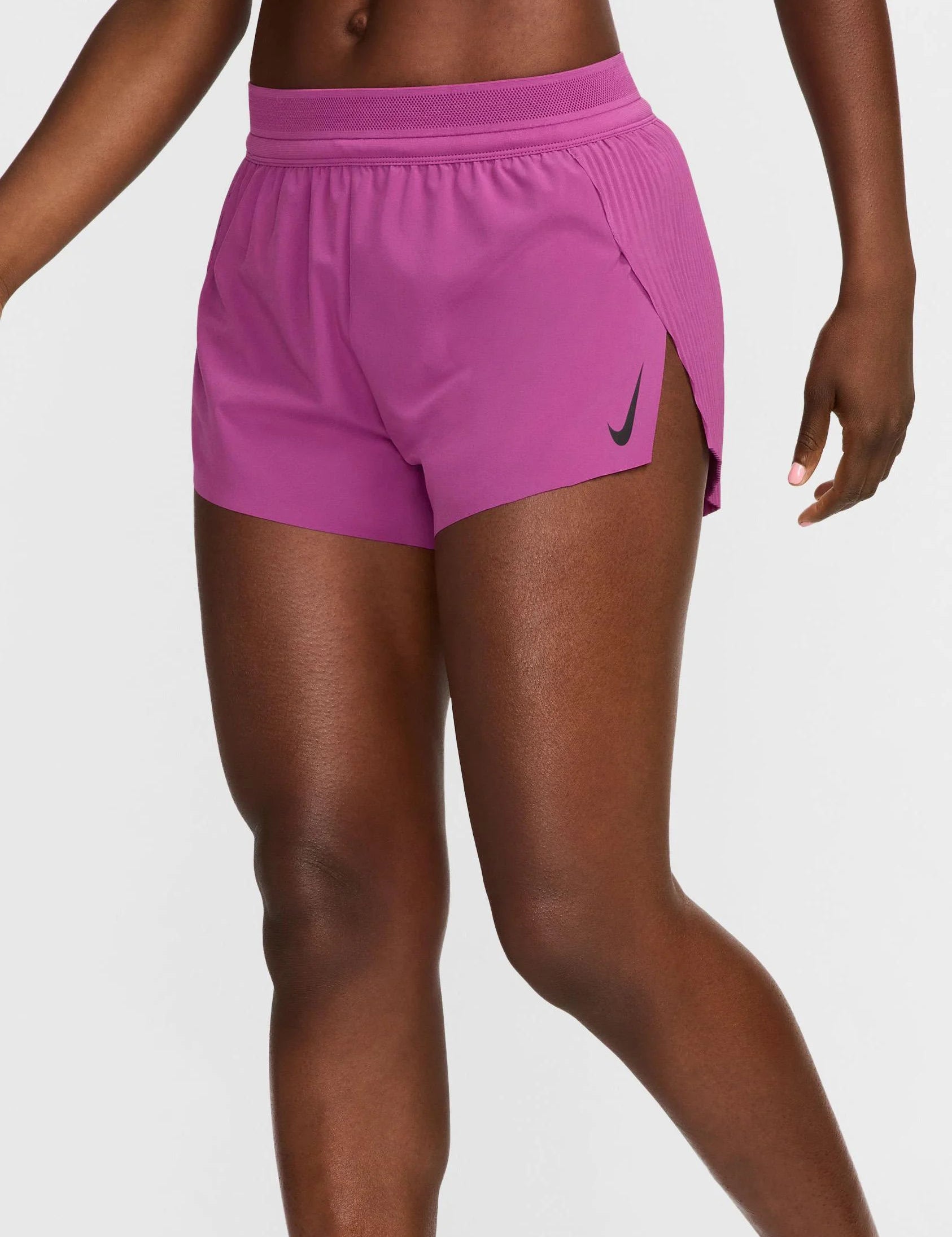 Nike AeroSwift Shorts Dri-FIT ADV Mid-Rise Brief-Lined 3" Running Shorts - Womens