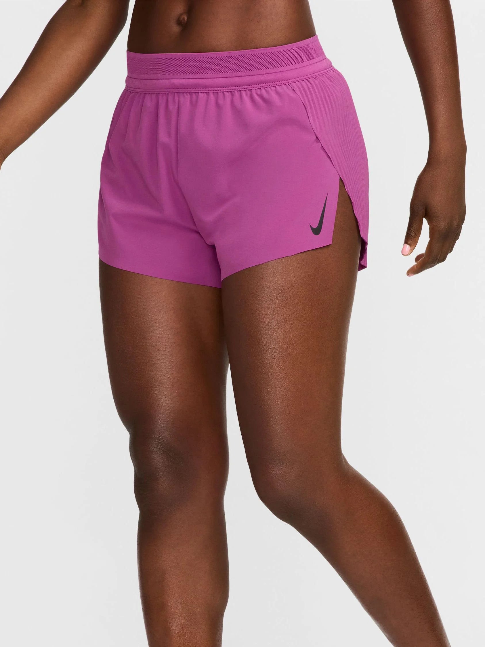Nike AeroSwift Shorts Dri-FIT ADV Mid-Rise Brief-Lined 3" Running Shorts - Womens