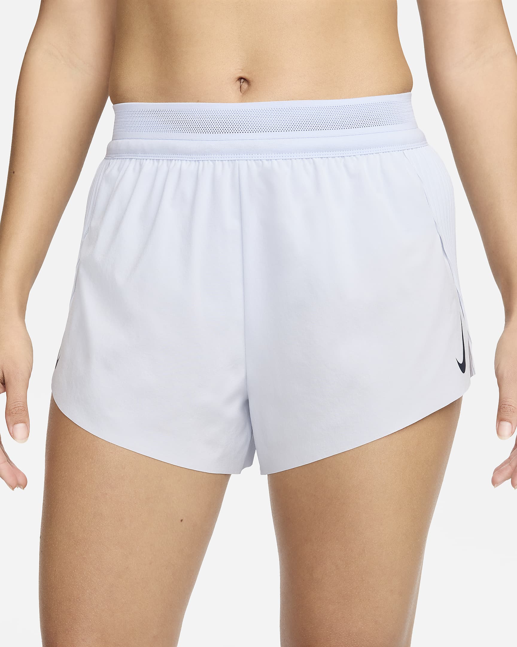 Nike AeroSwift Shorts Dri-FIT ADV Mid-Rise Brief-Lined 3" Running Shorts - Womens