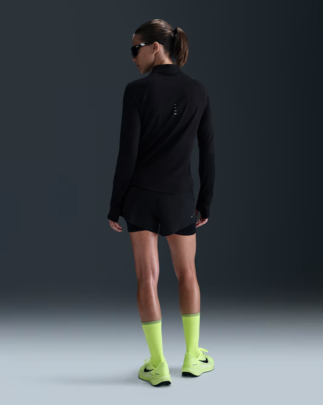Nike Swift Dri-FIT UV 1/4-Zip Running Top - Womens