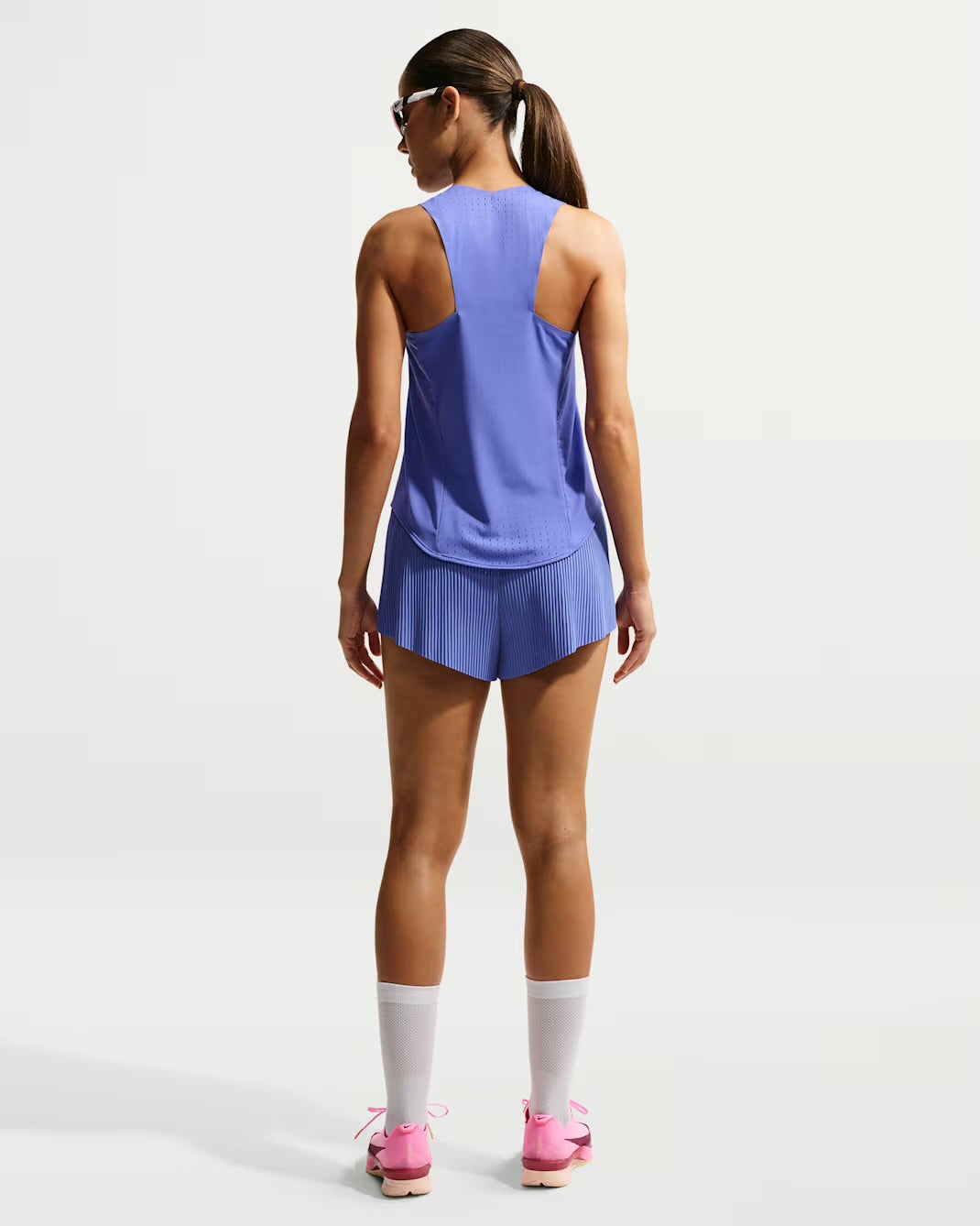Nike AeroSwift Shorts Dri-FIT ADV Mid-Rise Brief-Lined 3" Running Shorts - Womens