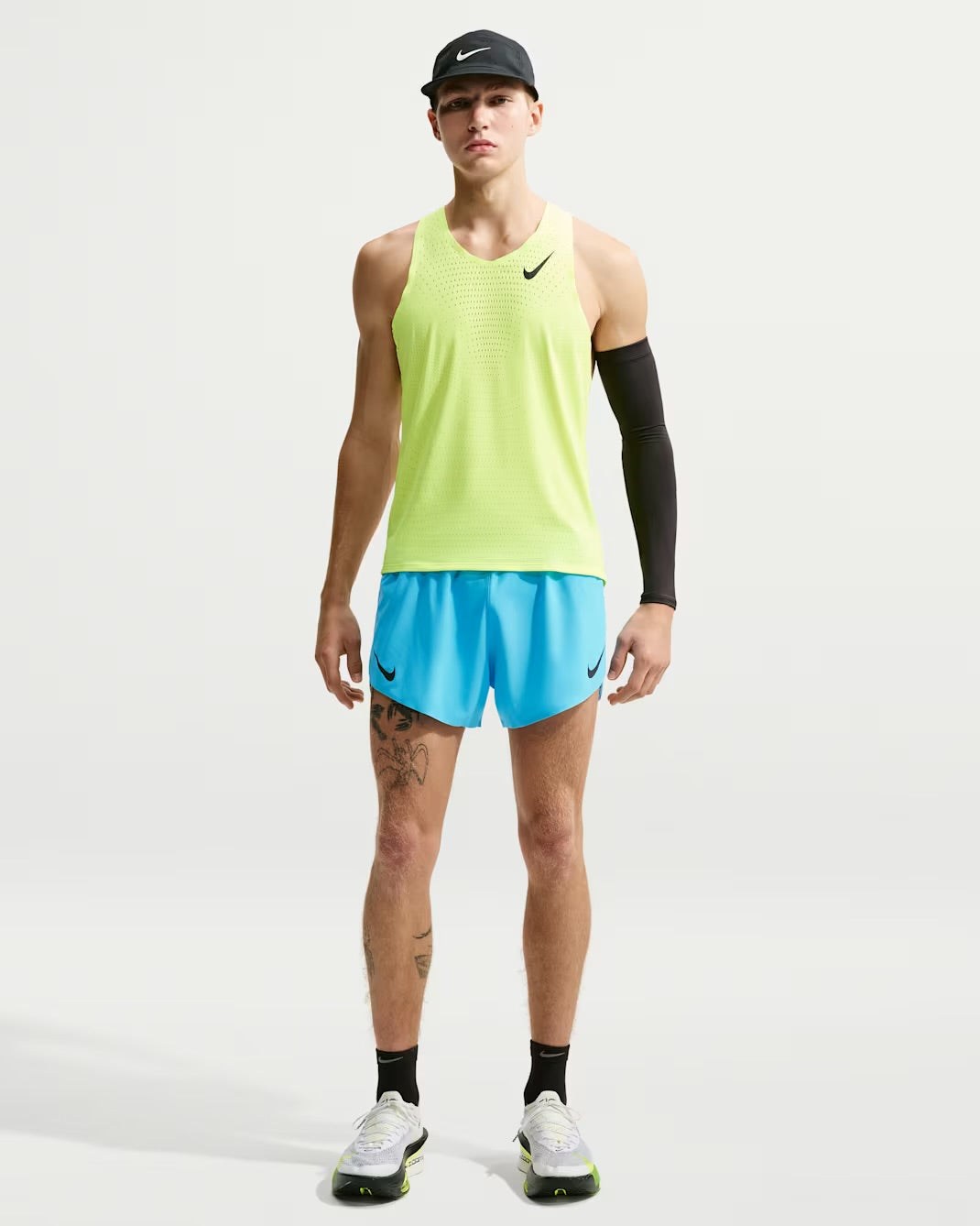 Nike AeroSwift Dri-FIT ADV Brief-Lined Running Shorts - Mens 4"