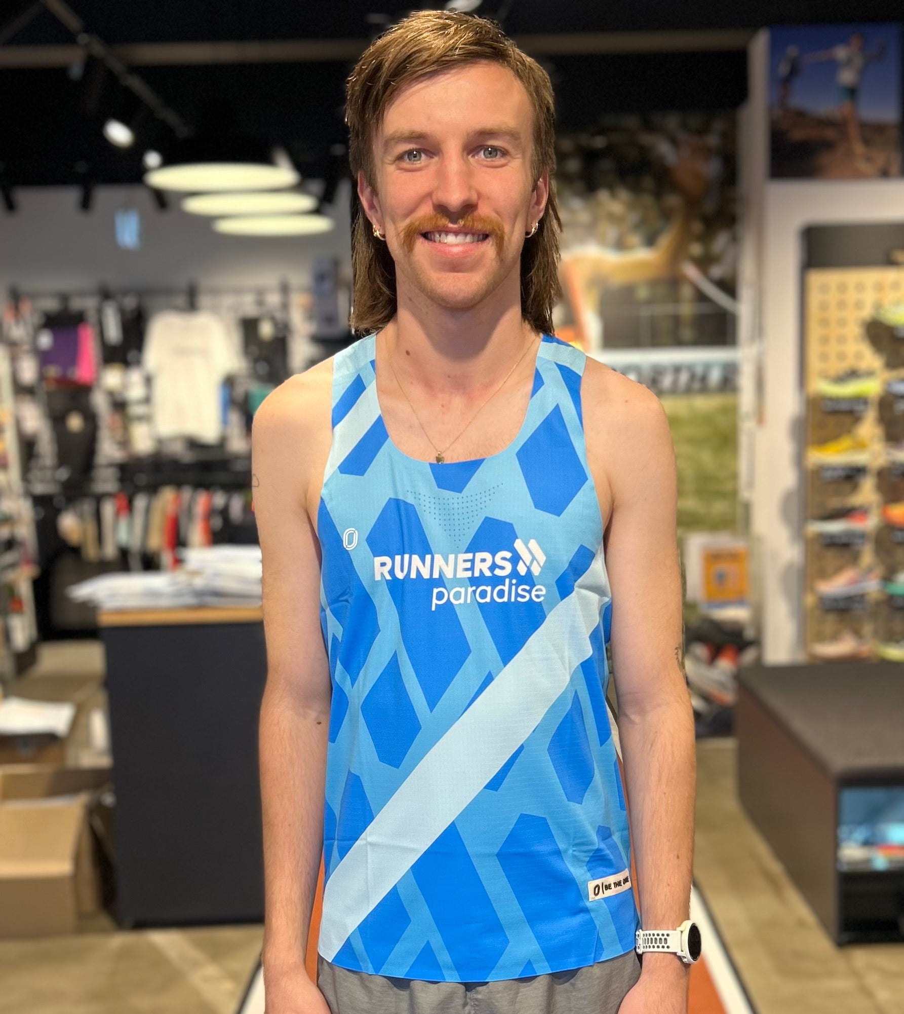 One Running Runners Paradise Competition Singlet - Mens