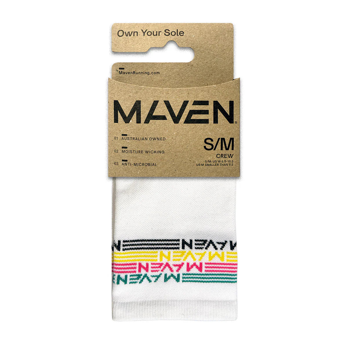 Maven Crew Running Sock