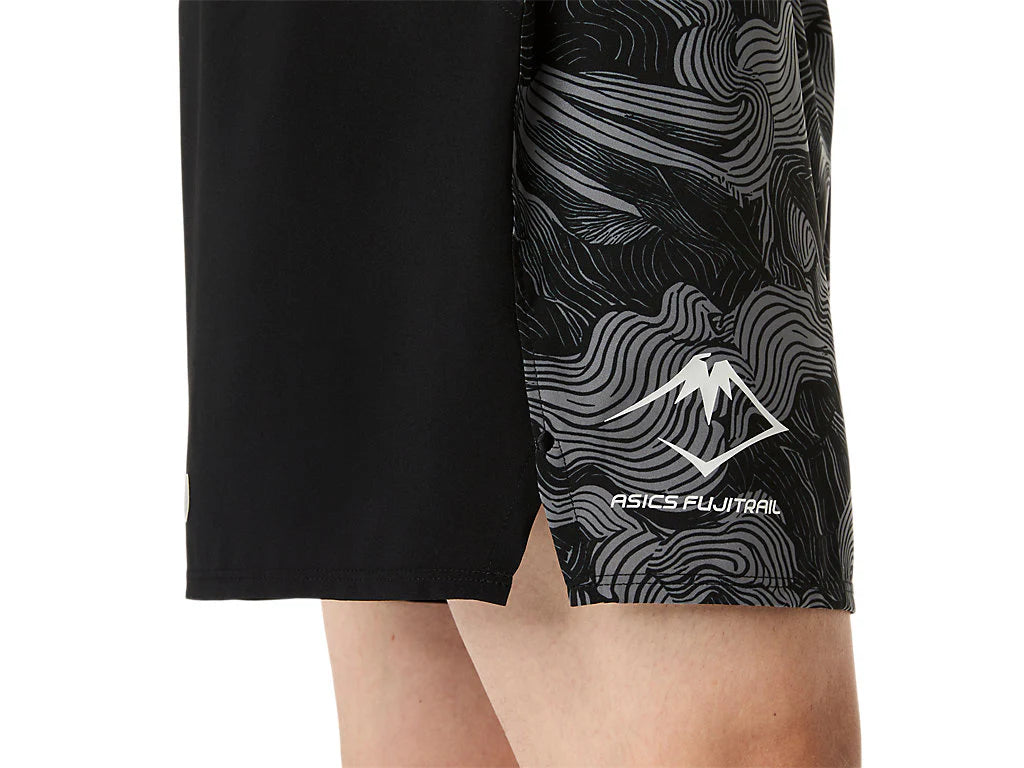 ASICS Fujitrail All Over Print 5 Inch Short - Mens