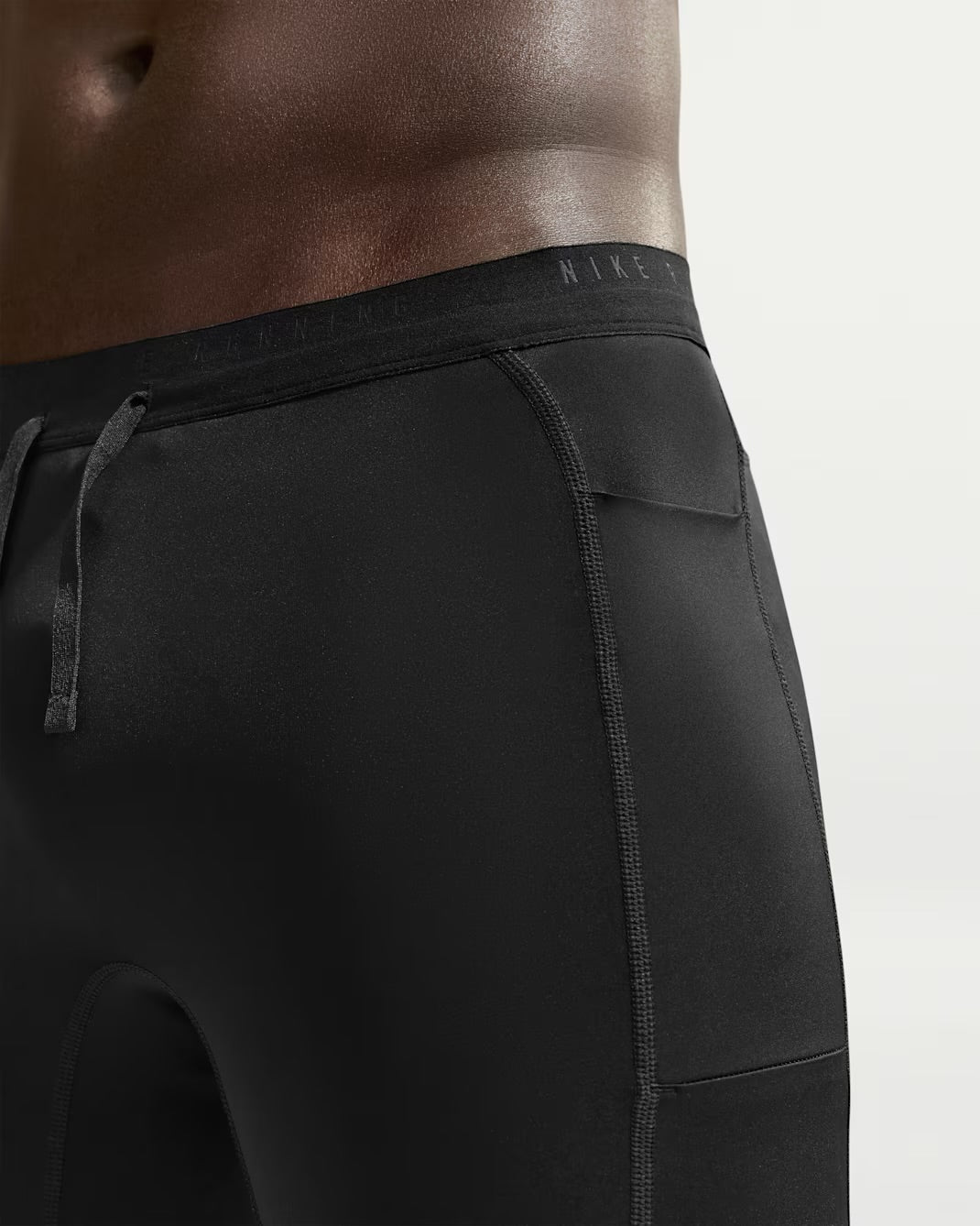 Nike Stride Dri-FIT 1/2-Length Running Tights - Mens