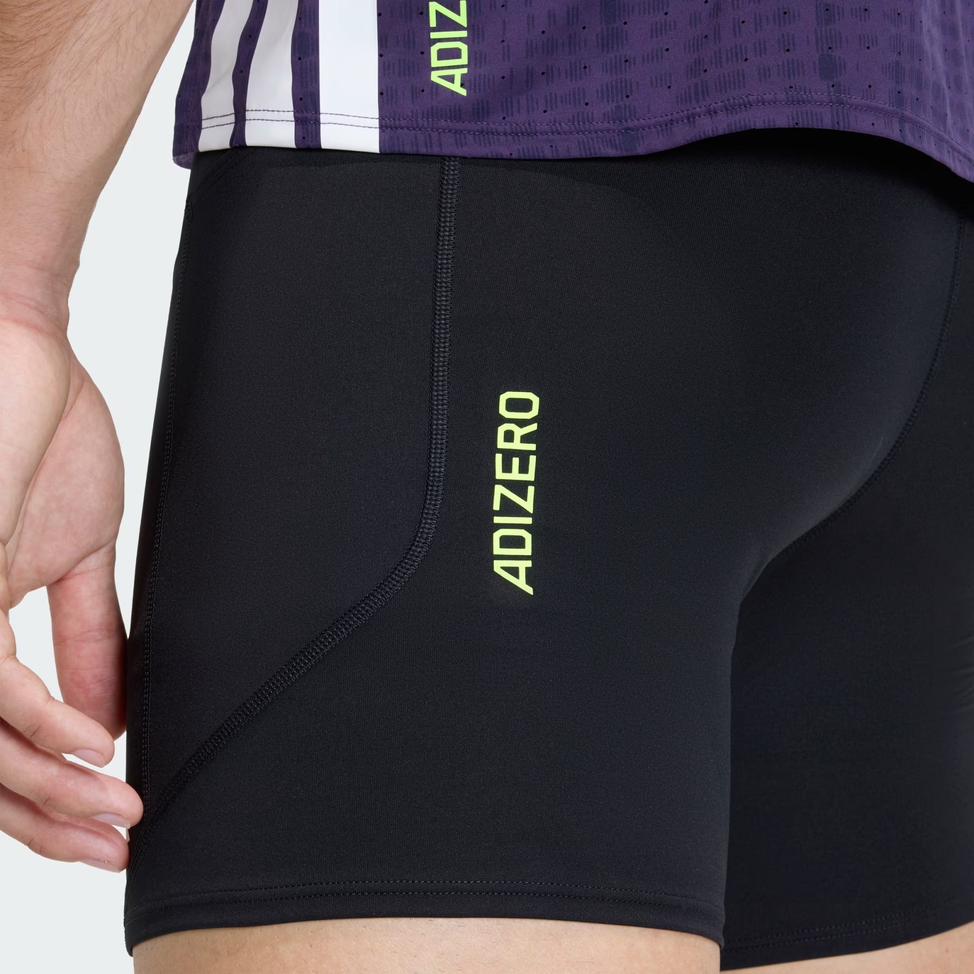 Adidas Adizero Running Short Pocket Tights - Mens