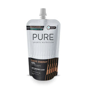 PURE Performance + Race Energy Gel 100 g Carb Pouch + Caffeine