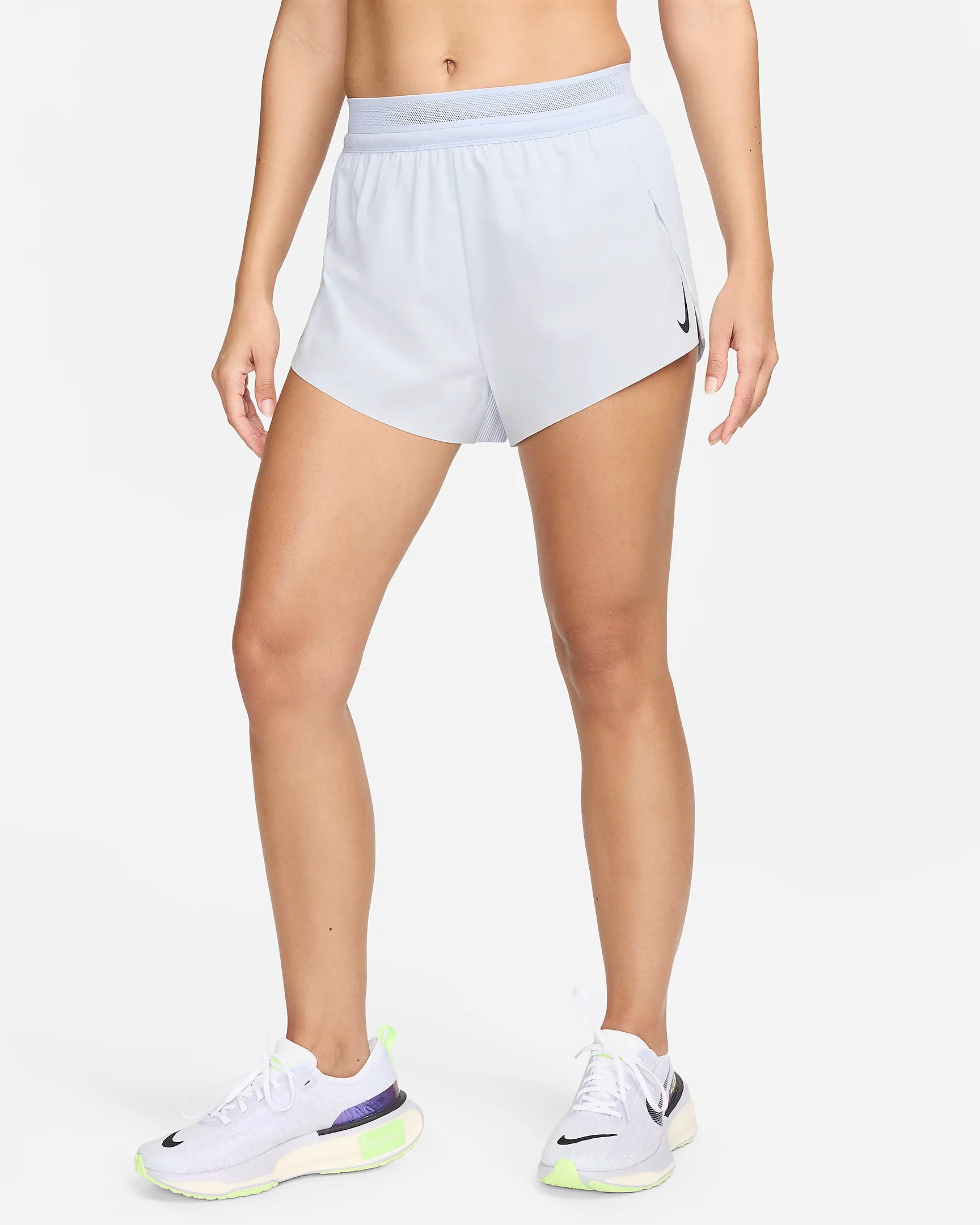 Nike AeroSwift Shorts Dri-FIT ADV Mid-Rise Brief-Lined 3" Running Shorts - Womens