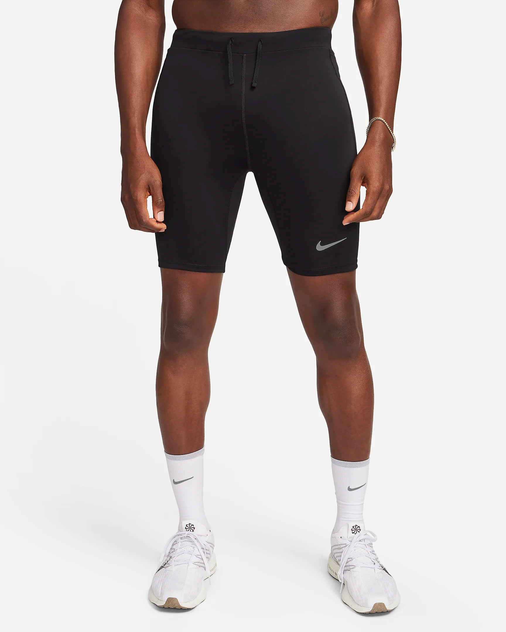 Nike Fast Men's Dri-FIT Brief-Lined Running 1/2-Length Tights - Mens