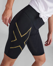 2XU Light Speed Mid-Rise Compression Shorts - Womens