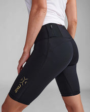 2XU Light Speed Mid-Rise Compression Shorts - Womens