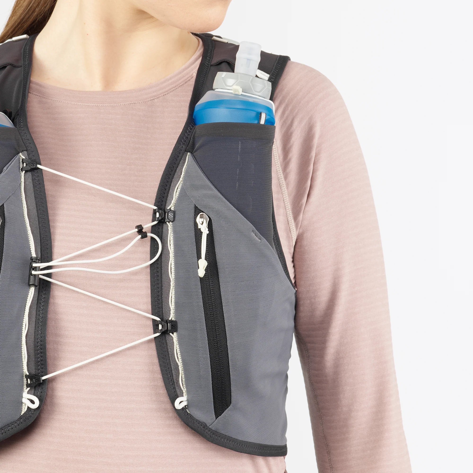 SALOMON ADV SKIN 12 SET WITH FLASKS TRAIL VEST